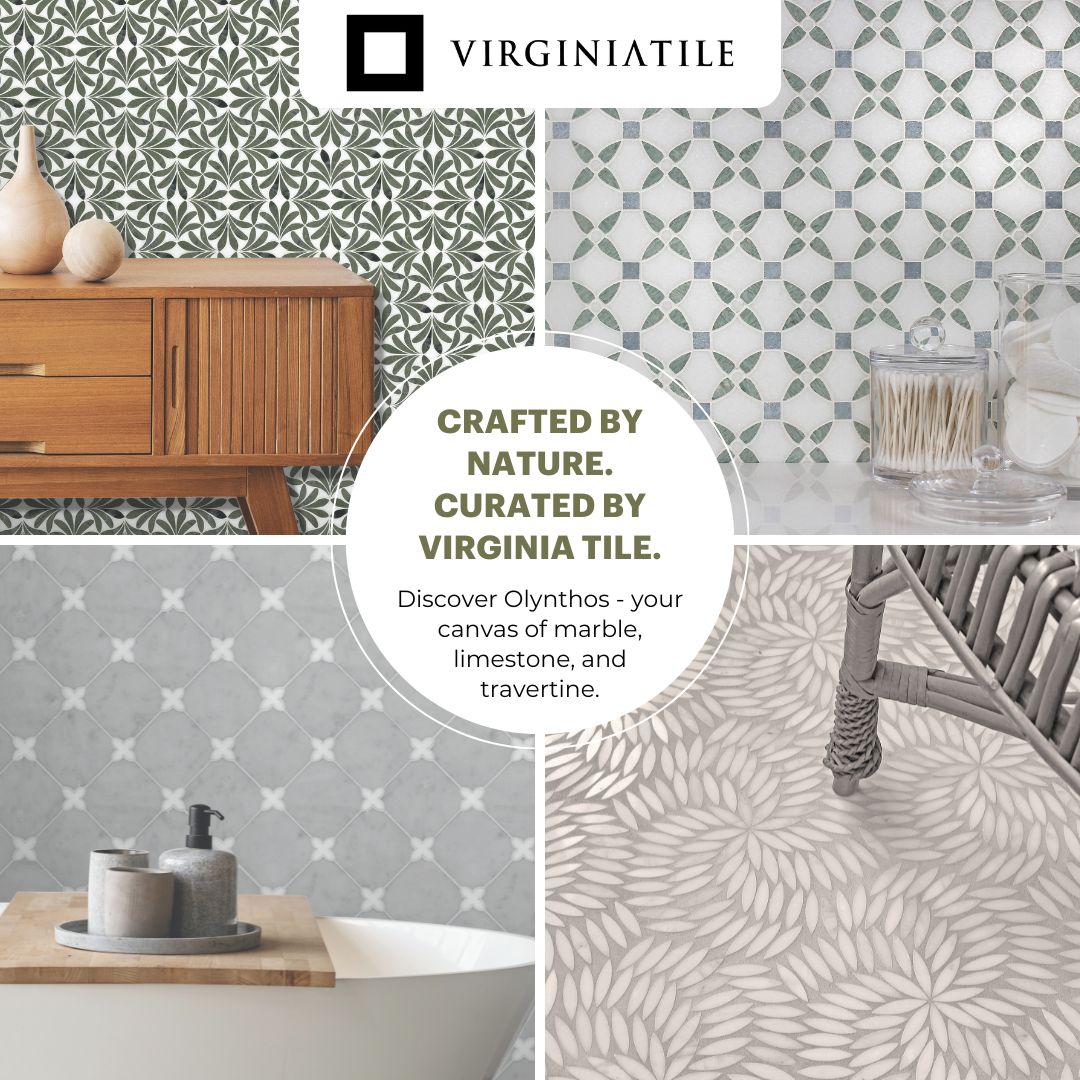 Crafted by Nature. Curated by Virginia Tile.